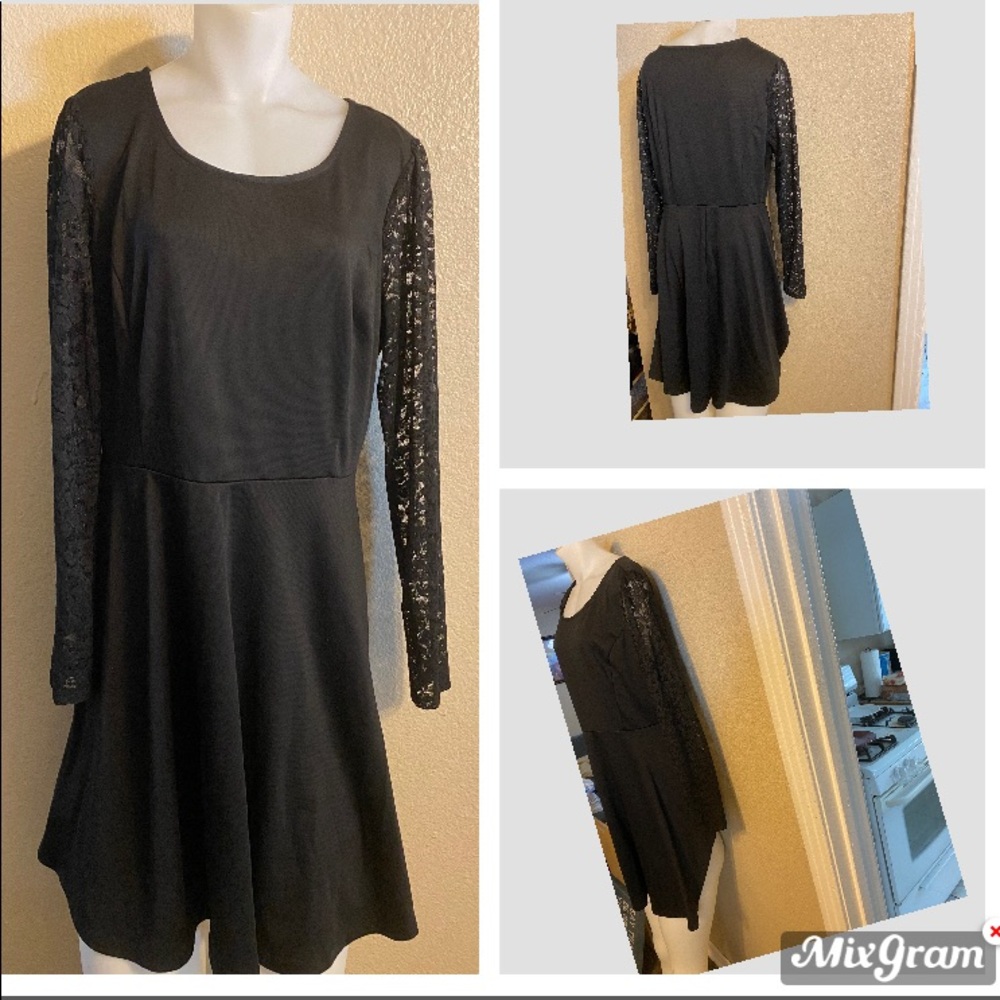 Forever 21 PLUS SIZE BLACK DRESS